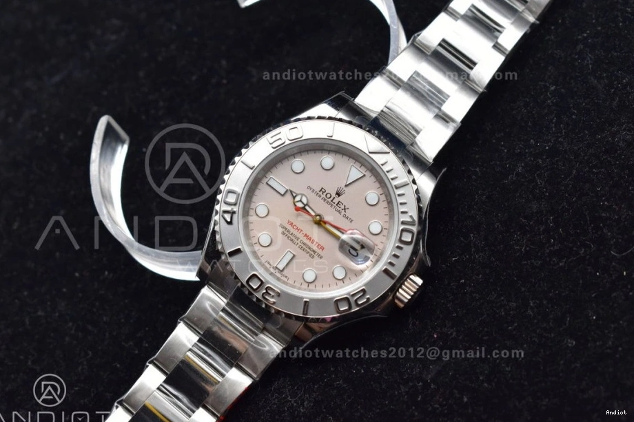 Edition Dial on 116622 Best Yacht-Master Bracelet 1:1 Carnation SS GSF A2836 0111